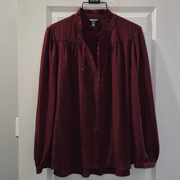 DKNY blouse size XL - Picture 1 of 5